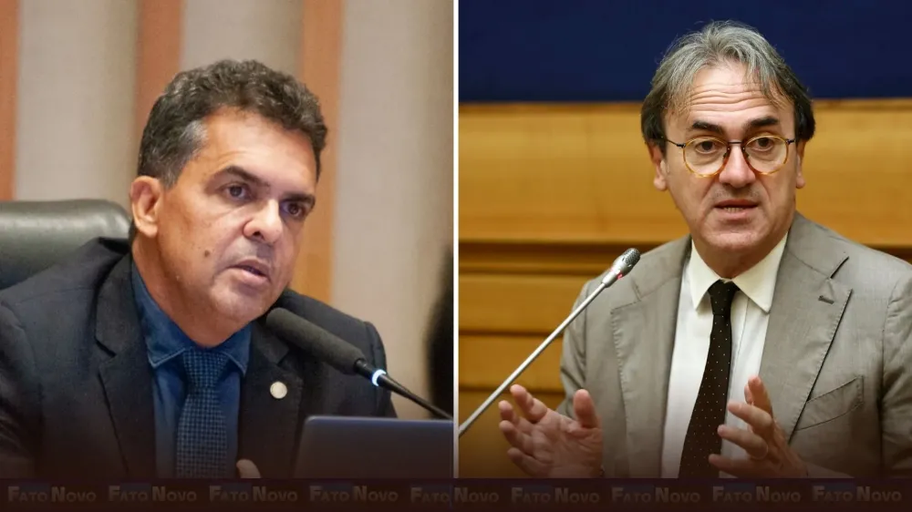 Ricardo Vale e Deputado italiano Ângelo Bonelli