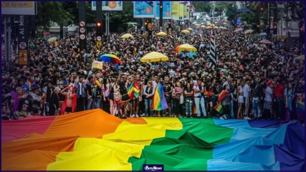 Parada LGBT+ de São Paulo destaca importância do voto em 2026