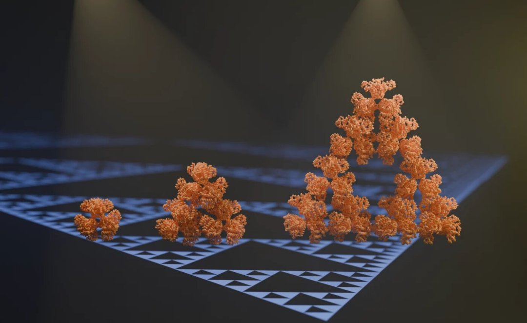 Descoberta primeira molécula fractal da natureza