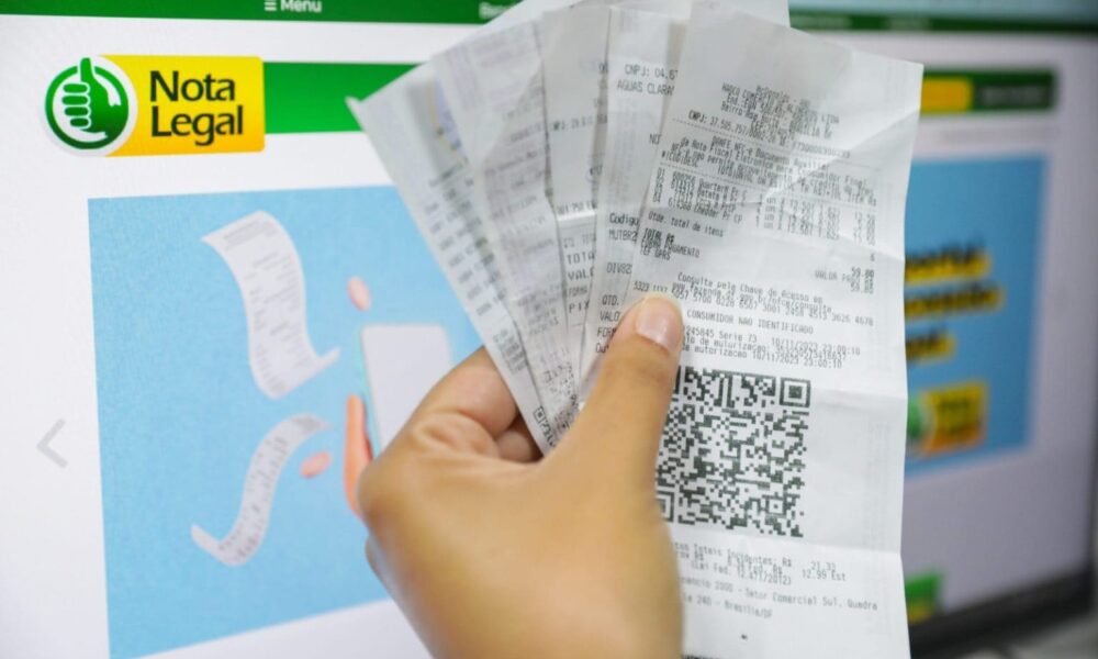 Sorteio do Nota Legal no dia 13 de novembro vai distribuir 12,6 mil prêmios | Foto: Divulgação/Seec