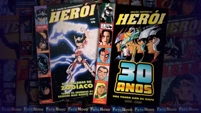 Revista Herói comemora 30 anos com nova edição especial